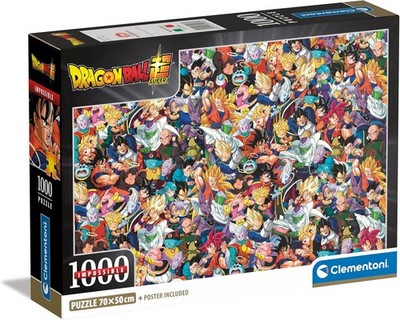 Dragon Ball Puzzle 1000 Teile Impossible Puzzle
