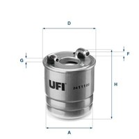 UFI Kraftstofffilter 24.111.00 FüR MERCEDES-BENZ
