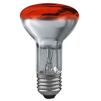Merkur Reflektor GlüHbirne R63 60W E27 GlüHlampe Farbig Bunt Rot Dimmbar