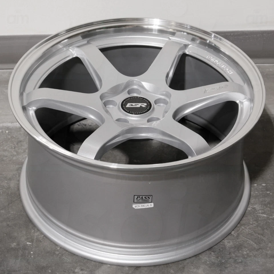 Ruedas plateadas 18x9,5 ESR AP6 5x120 22 (juego de 4) 72,56 Foto 4 de 4