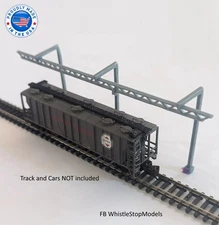 Whistle Stop Models HO7002 HO Single Track Safety Tie-Off, Resin 3D Printed