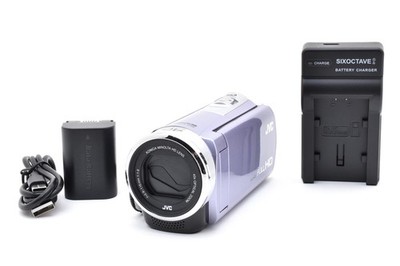 JVC Victor GZ-HM33 Everio VIDEO CAMERA FULL HD 40x OPTICAL ZOOM purple #2899634