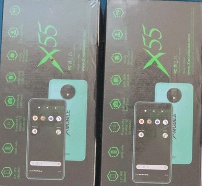 Brand NEW, X Mobile X55, Yellow, Android, Unlocked, LTE, Each Sold Separate, 