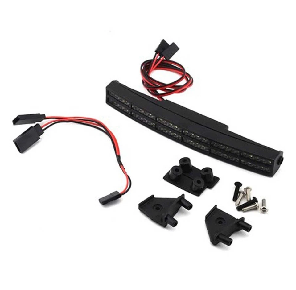 ProLine 6276-05 Double Row 6 Super-Bright LED Light Bar Kit 6V-12V Curved X-Maxx - Image 2 of 4