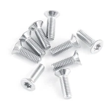 M2.5 Stainless Steel 304 Star Flat Head Machine Screws (M2.5×8) Tool Supply New