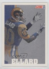 1991 Score Team MVP Henry Ellard #642 1k3