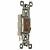Pass & Seymour 660G Toggle Switch 15 Amp 120 VAC Replacement MPN