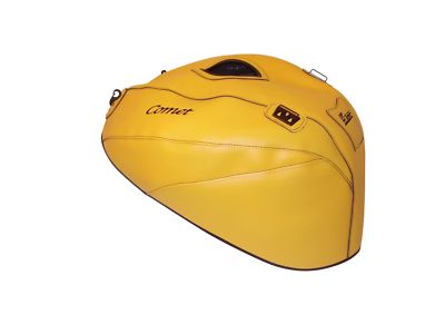 Hyosung Comet 125 03-08 Top Sellerie fuel Petrol Gas Tank Cover Yellow Sport 