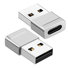 USB to USB C Adapter  Type C Female to A Male Charger Converter for iPhone 15