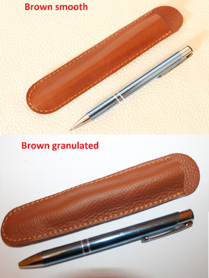 PERSONALIZED Leather pen holder Leather pen case ITALIAN Leather pen sleeve Gift