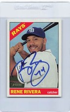 2015 Topps Heritage #644 Rene Rivera Raus Signed Auto *H8720