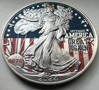 Trump MAGA Make America Great Again - American Silver Eagle 1oz .999 Silver Coin