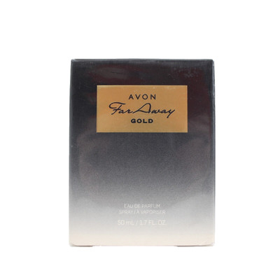Avon NEW Sealed Far Away Gold 50ml 1.7 fl oz Spray Eau Parfum