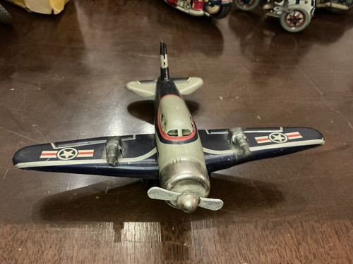 1950’S VINTAGE CRAGSTAN USAF F80 FRICTION PLANE IN EXCELLENT CONDITION! WORKS! - Picture 2 of 6