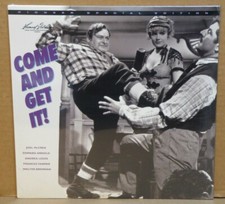 Come and Get It Laser Disc NEW SEALED Frances Farmer Joel McCrea Pioneer edition