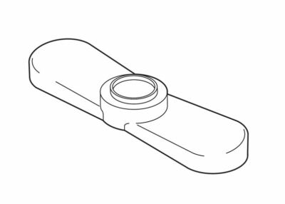 Brizo Venuto: Optional Escutcheon With Installation Hardware