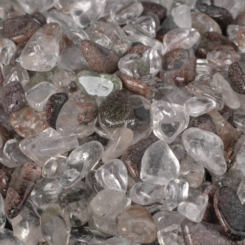 100g Gemstone Polished Chips Crushed Tumbled Stone Crystal Healing Embellishment - Afbeelding 120 van 364
