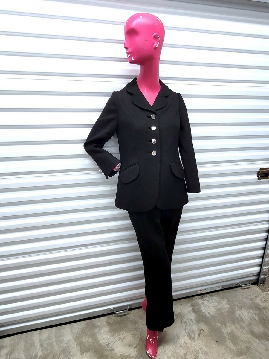 Vintage 60s B Altman Co Fifth Avenue NY Blazer Flare Pants Jacket 