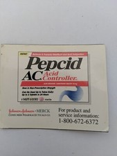 Pharma Drug Rep vintage Pepcid AC magnet J&J Merck Pharmaceutical