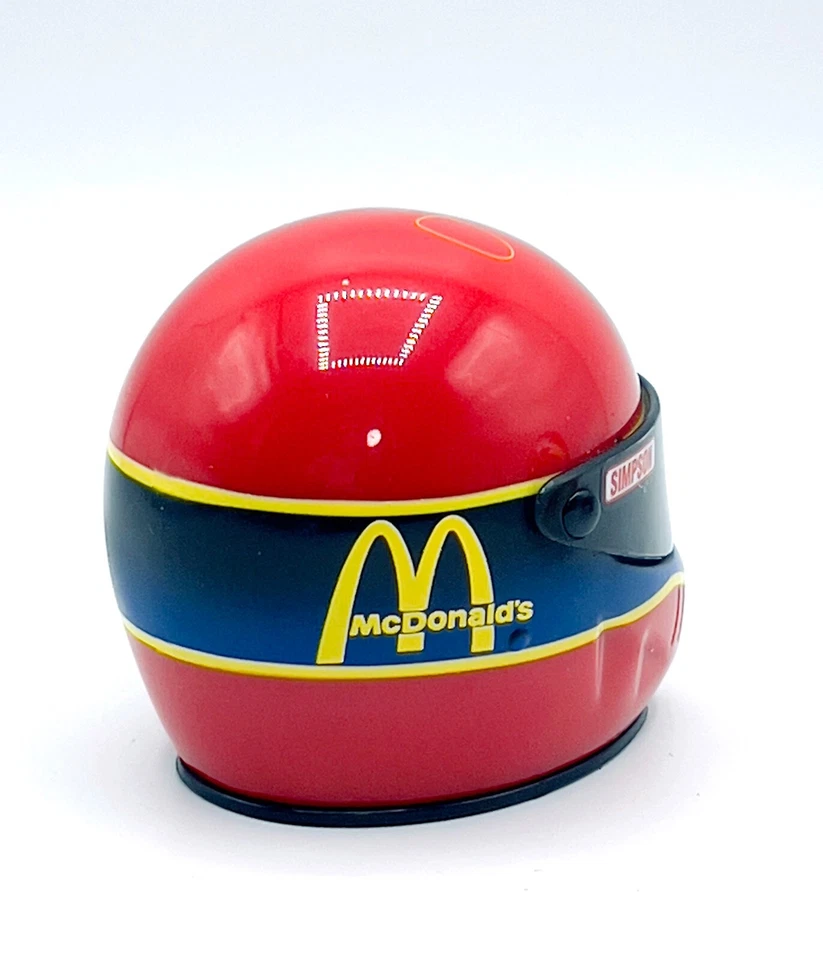 Minicasco RARO Simpson Signature Edition NHRA Jim Yates McDonald's Foto 4 de 4