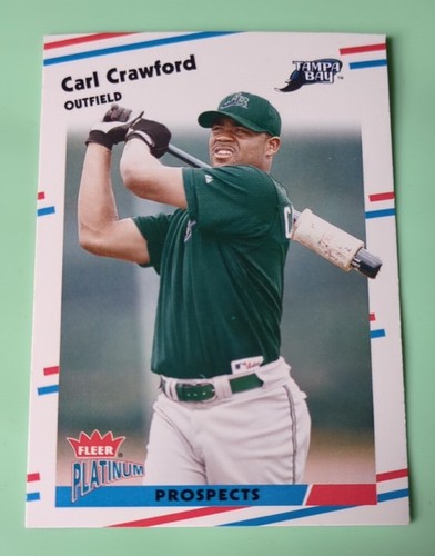 2003 Fleer Platinum Carl Crawford #231 card