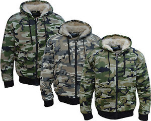 mens camo zip hoodie