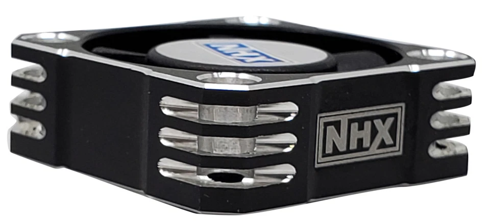 NHX RC HV 30mm Aluminum Case High Speed 28000 RPM Motor / ESC Cooling Fan Silver - Image 3 of 4