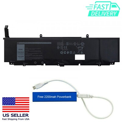 XG4K6 REPLACEMENT BATTERY FOR XPS 9700 9710 PRECISION 5760 5750 97WH F8CPG 01RR3