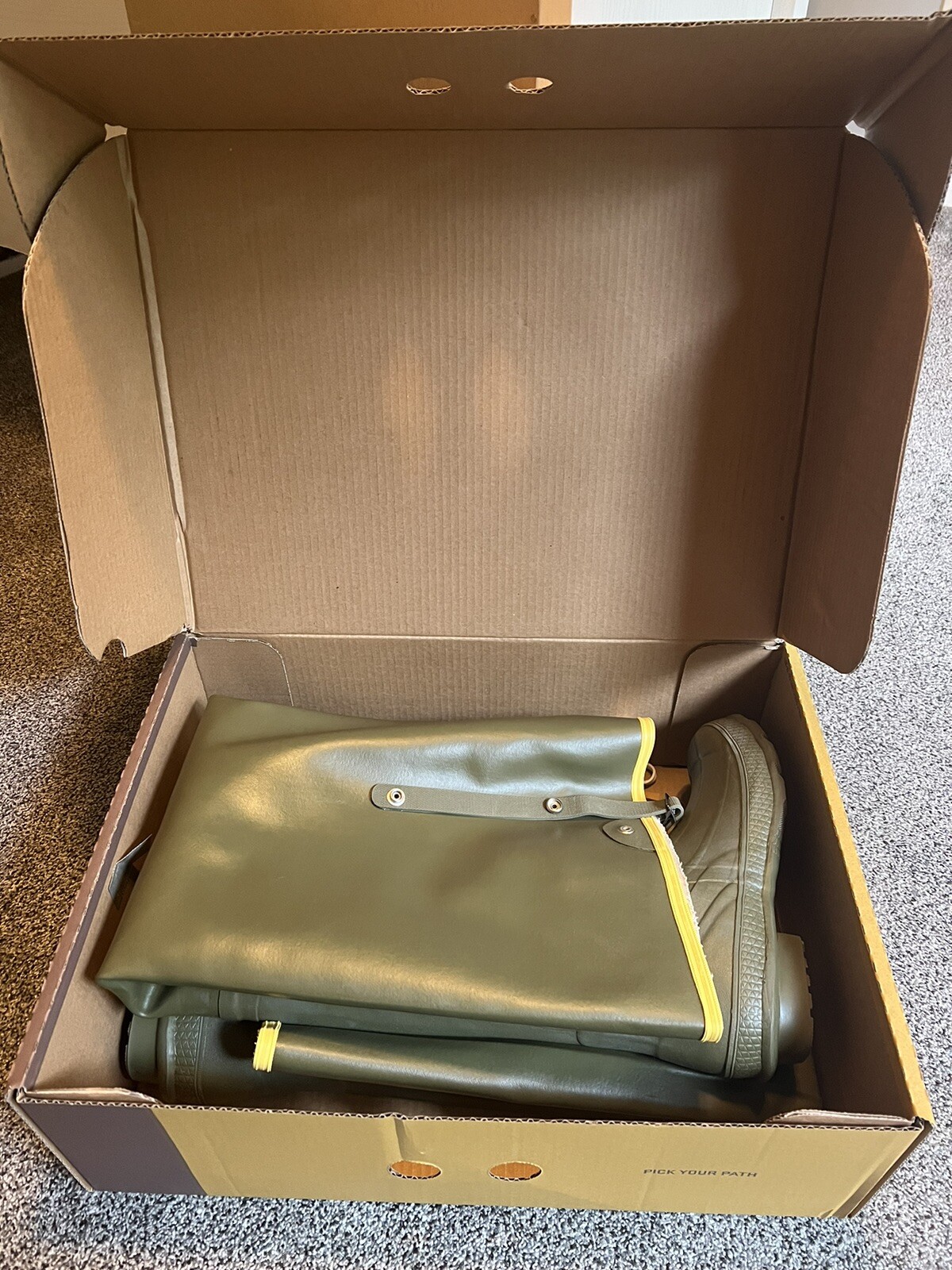 LACROSSE BIG CHIEF HIP BOOTS MENS 154040 NON INSULATED 10D eBay