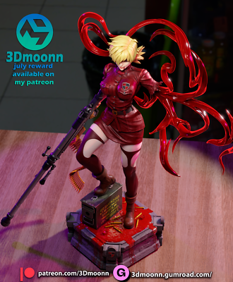 Seras Victoria Figure 1/6 Scale Resin Model Garage Kit (Hellsing