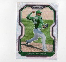2021 Prizm Baseball Jesus Luzardo #83 Silver Prizm Oakland Athletics