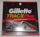 Vintage Gillette Trac II Plus Razor Cartridges (10), NOS Sealed — photo 1