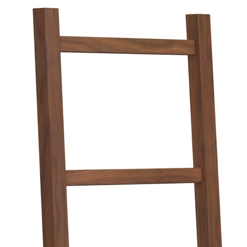 Bray Solid Acacia Wood Contemporary Bath Towel and Blanket Ladder Shelf, 23 i... - Picture 6 of 12