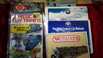 Vintage 1954-2003 Eisenbahn Zeitschriften & einzigartige Publikationen (8er Set)