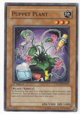 YU-GI-OH Puppet Plant Common englisch STON-EN022 Puppenpflanze | eBay.de
