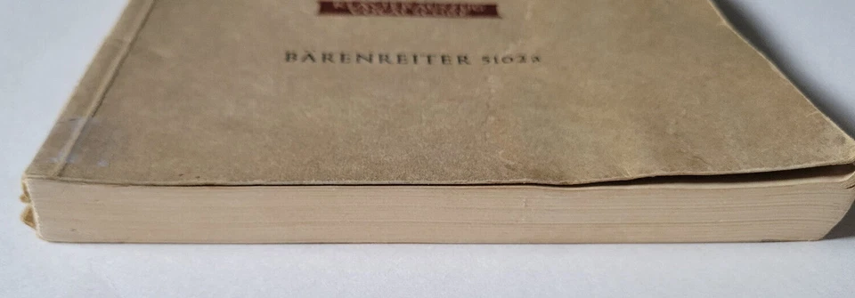 Libro de partituras Bach Mass in B Minor Vocal Score Messe in H-Moll BWV 232 1961 Foto 2 de 4