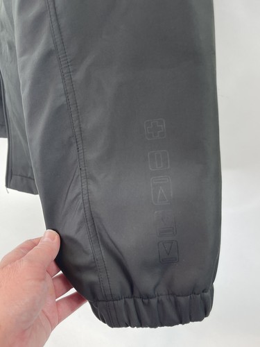 Kenpo Jacket Mens Large Black Full Zip With Hood Yellow Trim - Picture 11 of 12
