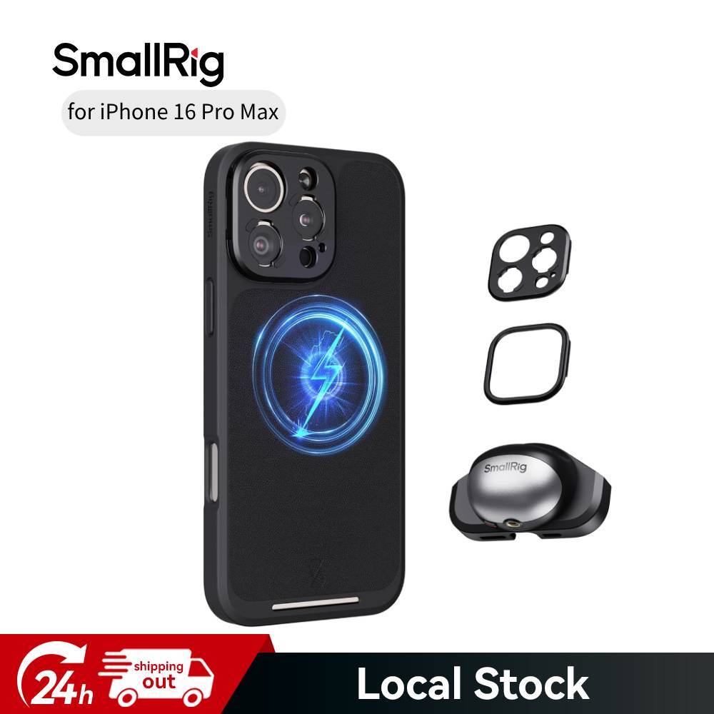 SMALLRIG FilMov Case Für IPhone 17 Pro Max - Magnetische Profi-Hülle Mit Ständer