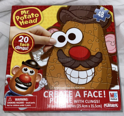 Mr. Potato Head 48pc Puzzle With 20 Face Clings
