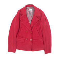 Lacoste Womens Blazer Jacket Red M
