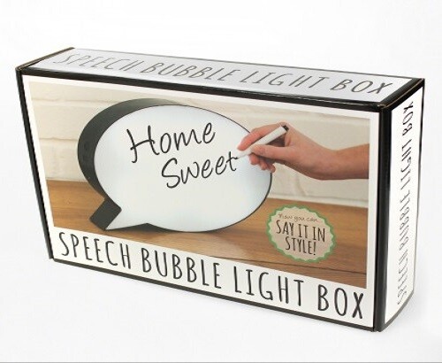 Fizz Creations Speech Bubble Light Box