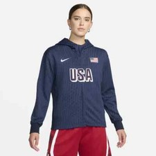 New with Tag Nike Women’s Basketball Dri-FIT ADV Game Jacket Obsidian FQ0336-451