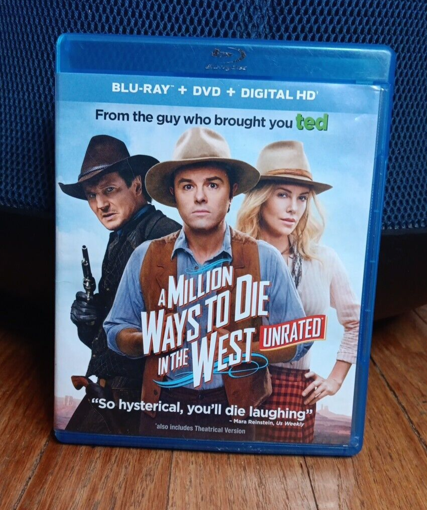 A Million Ways to Die in the West (Blu-ray disc + dvd = digital