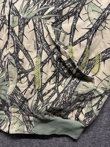 VTG 2XL Cactuflage Camo Lightweight Hunting Jacket Hooded Full Zip WestArk USA - Picture 5 of 24