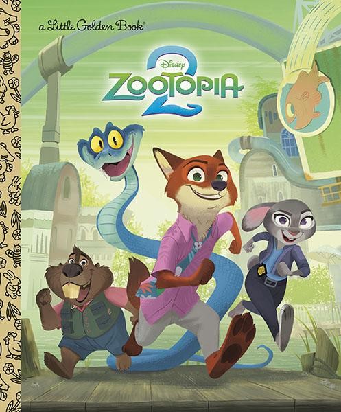 DISNEY ZOOTOPIA 2 LITTLE GOLDEN BOOK HARDCOVER (24 Pages) New Hardback