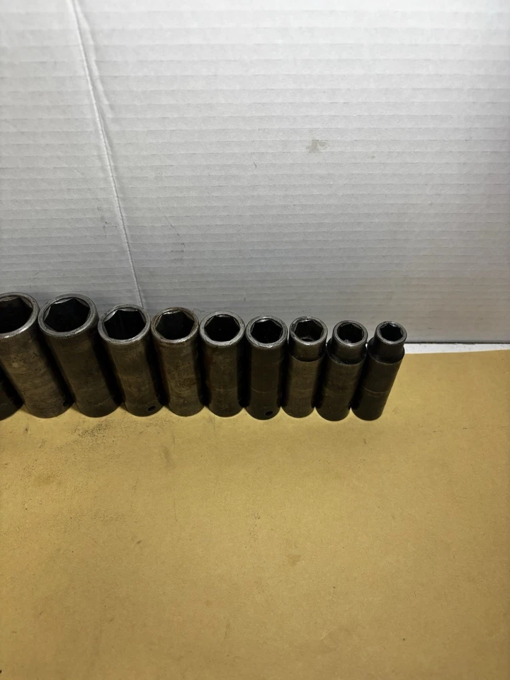 Matco 1/2 drive sae impact socket set 14 pc - Image 3 of 4