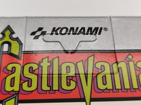 Castlevania (Nintendo NES, 1987) *5 viti Hangtab Circle* COMPLETO CIB autentico