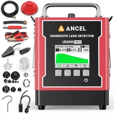 ANCEL L5000 PRO Smoke Machine Automotive For EVAP Turbo Vacuum With LCD Screen