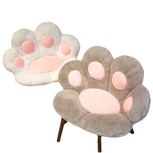 Soft Seat Cushion Cat Paw Bear Animal Stuffed Plush Furniture Sofa Accessories - Picture 1 of 18