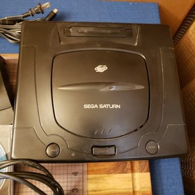 SEGA CONSOLE LOT-SATURN, 3D Controller, Joystick, Virtua Stick, Game - UNTESTED
